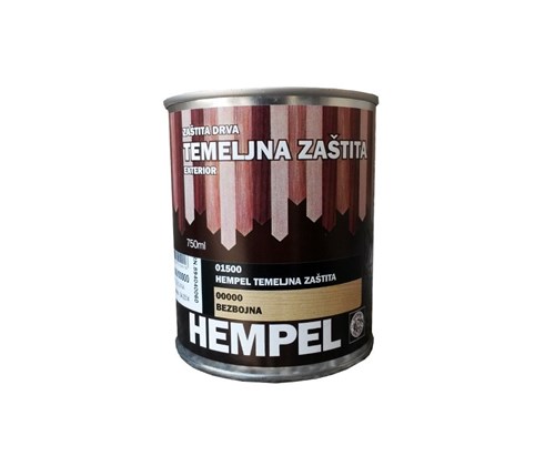 HEMPEL TEMELJNA ZAŠTITA ZA DRVO S FUNGICIDIMA 0,75lit